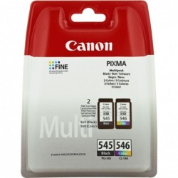 Combo-Pack  Original Canon Black/Color PG-545/CL-546 - BS8287B005AA