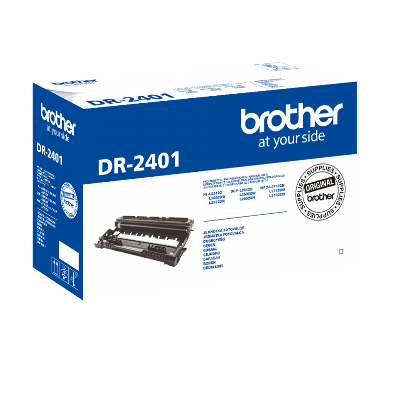 Drum Unit Original Brother Black DR2401 - DR2401
