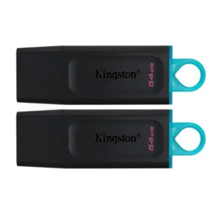 64GB USB3.2 Gen 1 DataTraveler Exodia (Black + Tea- DTX/64GB-2P