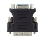 ADAPTOR video SPACER DVI-I DL (T) la VGA (M) negru- SPA-DVI-VGA