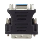 ADAPTOR video SPACER DVI-I DL (T) la VGA (M) negru- SPA-DVI-VGA