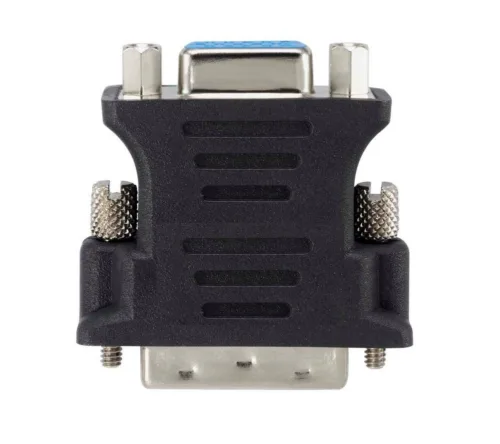 ADAPTOR video SPACER DVI-I DL (T) la VGA (M) negru- SPA-DVI-VGA