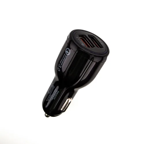 ALIMENTATOR auto SPACER 33W total max 2 x USB (1 x- SP-QC-30