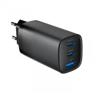 ALIMENTATOR retea 220V GEMBIRD universal 2 x USB T- TA-UC-PDQC65-01-BK