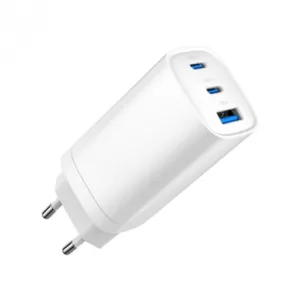 ALIMENTATOR retea 220V GEMBIRD universal 2 x USB T- TA-UC-PDQC65-01-W