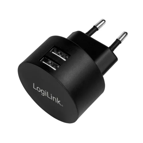 ALIMENTATOR retea 220V LOGILINK universal 2 x USB-- PA0218