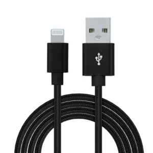CABLU alimentare si date SPACER pt. smartphone USB- SPDC-LIGHT-BRD-BK-1.8