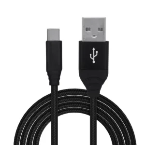 CABLU alimentare si date SPACER pt. smartphone USB- SPDC-TYPEC-BRD-BK-0.5