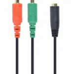 CABLU audio GEMBIRD Splitter stereo (2 x 3.5 mm ja- CCA-418