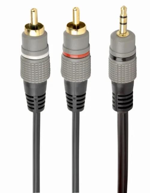 CABLU audio GEMBIRD stereo (3.5 mm jack la 2 x RCA- CCA-352-1.5M