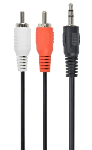 CABLU audio GEMBIRD stereo (3.5 mm jack la 2 x RCA- CCA-458
