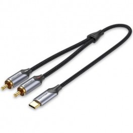 CABLU audio Vention USB Type-C (T) la 2 x RCA 2m 4- BGUHG