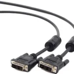 CABLU video GEMBIRD DVI-D DL (T) la DVI-D DL (T) 1- CC-DVI2-BK-6