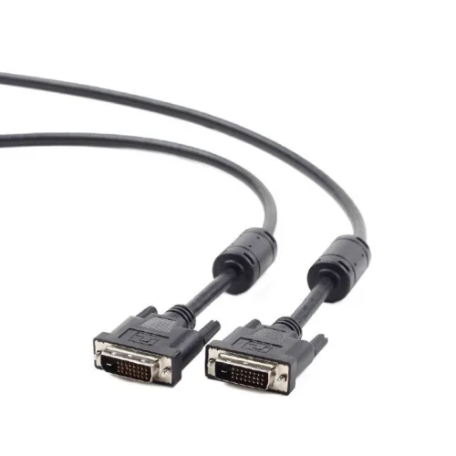 CABLU video GEMBIRD DVI-D DL (T) la DVI-D DL (T) 3- CC-DVI2-BK-10