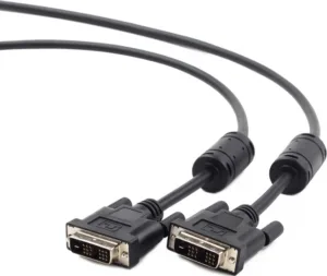 CABLU video GEMBIRD DVI-D SL (T) la DVI-D SL (T) 1- CC-DVI-BK-6