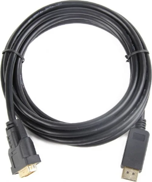 CABLU video GEMBIRD adaptor DisplayPort (T) la DVI- CC-DPM-DVIM-1M