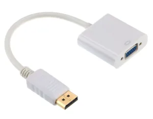CABLU video GEMBIRD adaptor DisplayPort (T) la VGA- A-DPM-VGAF-02-W