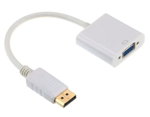 CABLU video GEMBIRD adaptor DisplayPort (T) la VGA- A-DPM-VGAF-02-W