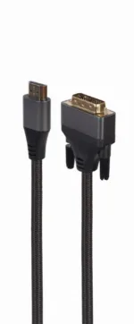 CABLU video GEMBIRD adaptor HDMI (T) la DVI-D SL (- CC-HDMI-DVI-4K-6