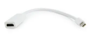CABLU video GEMBIRD adaptor Mini-DisplayPort (T) l- A-mDPM-HDMIF-02-W