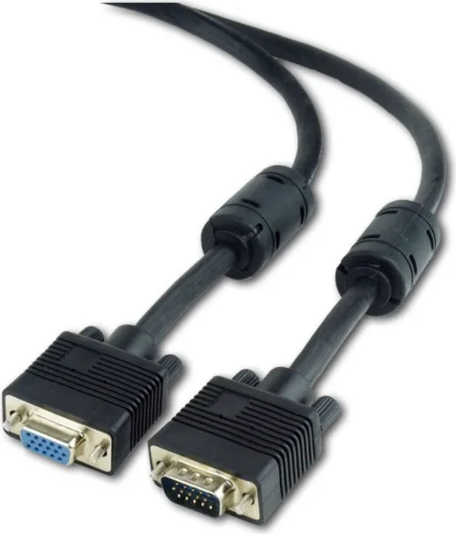 CABLU video GEMBIRD adaptor VGA (T) la VGA (M) 1.8- CC-PPVGAX-6B