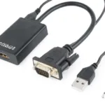 CABLU video GEMBIRD adaptor VGA(T)+Jack 3.5mm(T) l- A-VGA-HDMI-01
