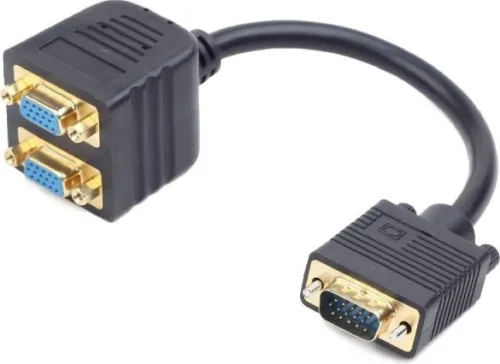 CABLU video GEMBIRD splitter VGA (T) la 2 x VGA (M- CC-VGAX2-20CM