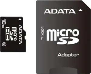 CARD MicroSD ADATA  16 GB MicroSDHC clasa 10 stand-AUSDH16GUICL10-RA1