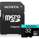 CARD MicroSD ADATA PremierPro 32 GB MicroSDHC clas-AUSDH32GUI3V30SA2-RA1