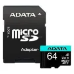 CARD MicroSD ADATA PremierPro 64 GB MicroSDHC clas-AUSDX64GUI3V30SA2-RA1
