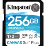 CARD SD KINGSTON 256 GB SD clasa 10 standard UHS-I-SDG3/256GB