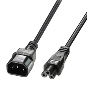 Cablu Lindy C5 to C14  1m negru - LY-30340