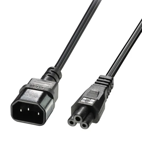 Cablu Lindy C5 to C14  1m negru - LY-30340