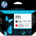 Cap Printare Original HP Matte Black/Chromatic Red 771  CE017A