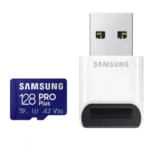 Card memorie Samsung PRO Plus + Cititor USB cardur-MB-MD128KB/WW