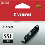 Cartus Cerneala Original Canon Black CLI-551BK  BS6508B001AA