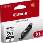 Cartus Cerneala Original Canon Black CLI-551XLBK  BS6443B001AA