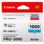 Cartus Cerneala Original Canon Cyan PFI-1000C  0547C001AA
