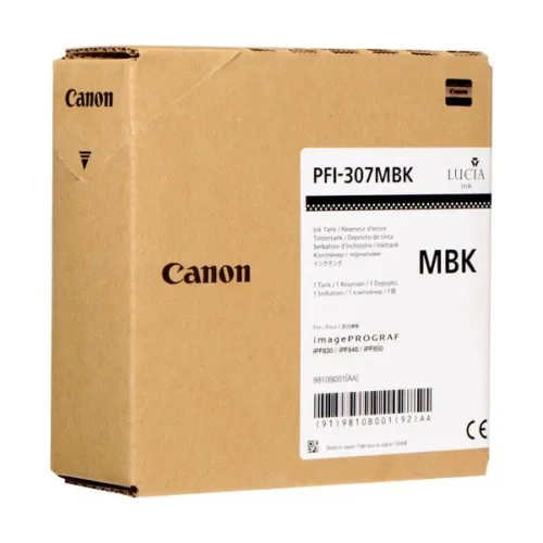Cartus Cerneala Original Canon Matte Black PFI-307MB  CF9810B001AA
