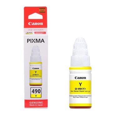 Cartus Cerneala Original Canon Yellow GI-490Y  BS0666C001AA