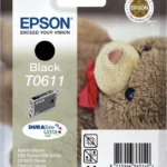 Cartus Cerneala Original Epson Black T0611  C13T06114010