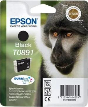 Cartus Cerneala Original Epson Black T0891  C13T08914011