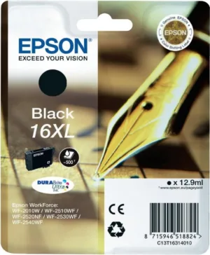 Cartus Cerneala Original Epson Black T1631  C13T16314010