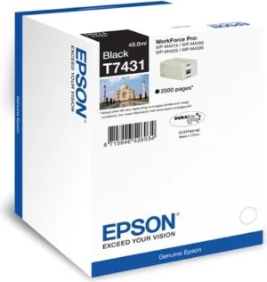 Cartus Cerneala Original Epson Black T7441  C13T74414010