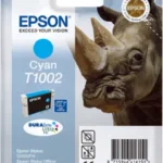 Cartus Cerneala Original Epson Cyan T1002  C13T10024010