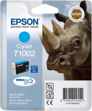 Cartus Cerneala Original Epson Cyan T1002  C13T10024010
