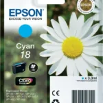 Cartus Cerneala Original Epson Cyan T1802  C13T18024010