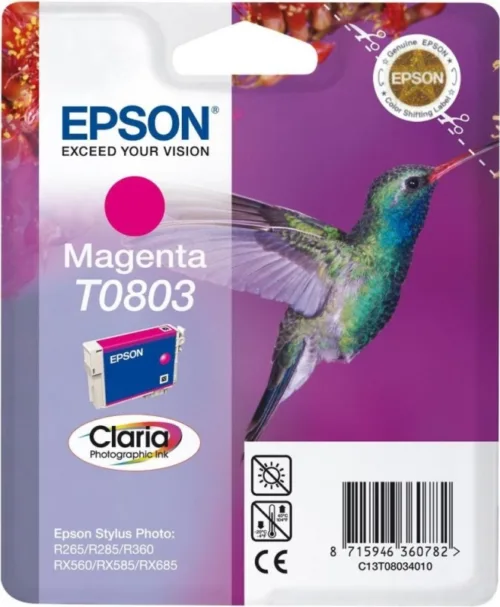 Cartus Cerneala Original Epson Light Magenta T0803  C13T08034011