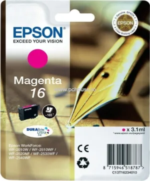 Cartus Cerneala Original Epson Magenta T1623  C13T16234010