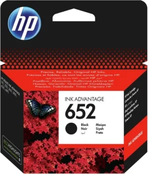 Cartus Cerneala Original HP Black 652  F6V25AE